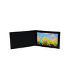 Black Side-Insert Portrait Folders frames in horizontal orientation